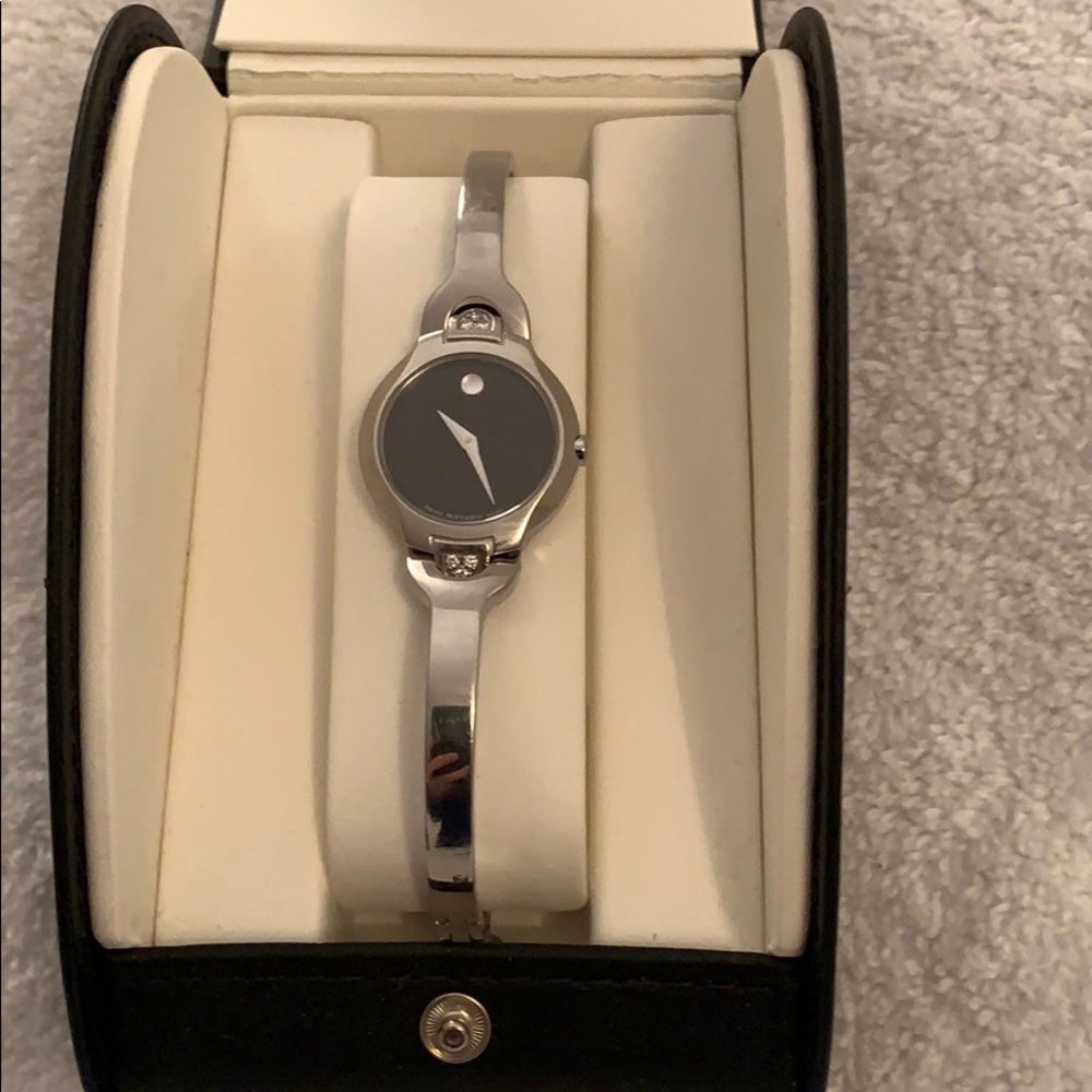 Diamond Movado bracelet watch